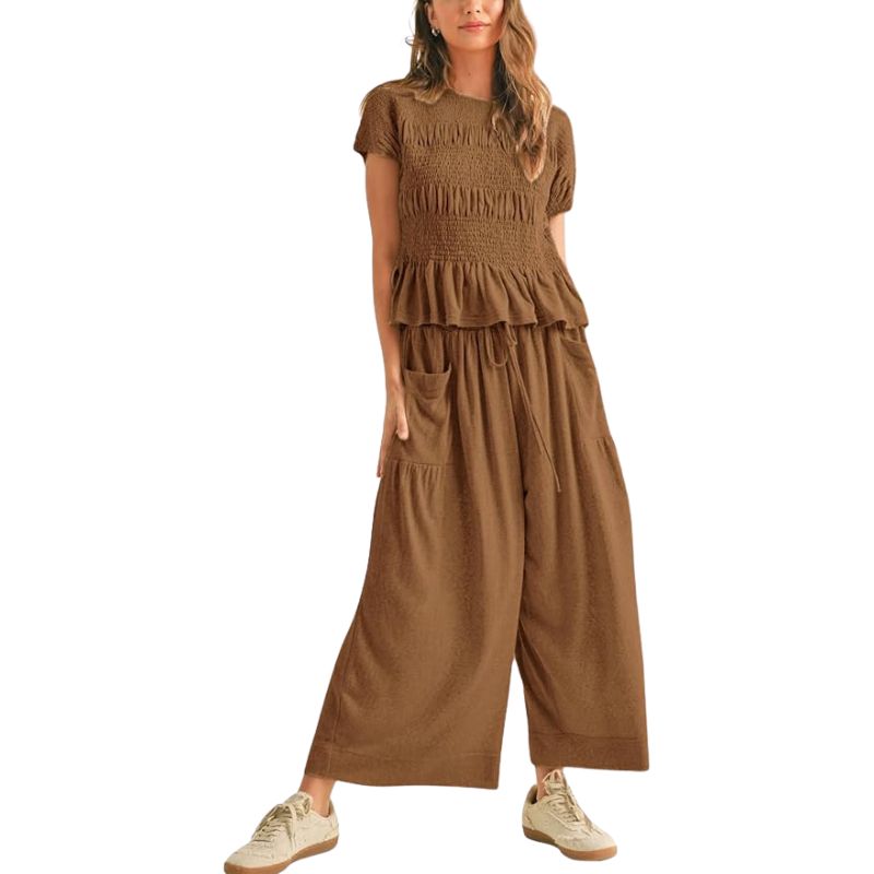 Riviera Ruffle Top + FREE Matching Pants