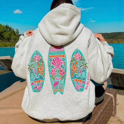 Viral Surfboard Hoodie